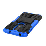 Nokia 6.1 Plus (X6) Heavy Duty Case Blue