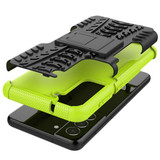 Samsung Galaxy S21 FE 5G      Heavy Duty Case    Green