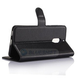 Nokia 6      Pu Wallet Case    [Black]