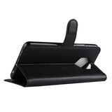 Nokia 9 Pureview      Pu Wallet Case    [Black]