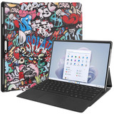 Microsoft Surface Pro 10 Designer Multiple Angle Case Graffiti