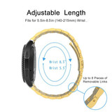 Samsung Gear S3      Stainless Steel Strap   Gold