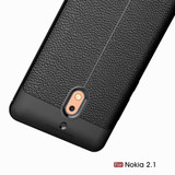 Nokia 2.1 Leather Texture Case Navy