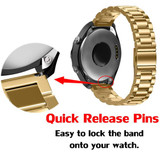 Samsung Gear S2 Classic      Stainless Steel Strap   Gold