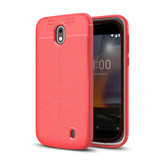 Nokia 1 Leather Texture Case Red