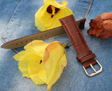 Samsung Galaxy Watch 4 Classic      PU Leather Strap   Brown