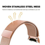 Samsung Gear S2      Milanese Loop Strap   RoseGold