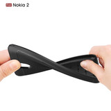 Nokia 2 Leather Texture Case Red