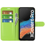 Samsung Galaxy Xcover6 Pro      Pu Wallet Case    [Green]