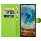 Nokia X10/X20 Pu Wallet Case [Green]
