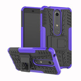 Nokia 6.1 Heavy Duty Case Purple