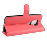 Nokia 6.2/7.2      Pu Wallet Case    [Red]