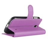 Nokia 1      Pu Wallet Case    [Purple]