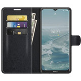 Nokia G20      Pu Wallet Case    [Black]