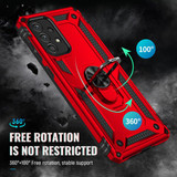 Samsung Galaxy A73 5G      Military Armour Ring Case    Red