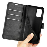 Nokia C32      Pu Wallet Case    [Black]
