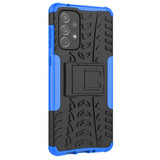 Samsung Galaxy A73 5G      Heavy Duty Case    Blue