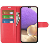 Samsung Galaxy A53 5G      Pu Wallet Case    [Red]