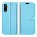 Samsung Galaxy A13 5G      Pu Wallet Case    [Lightblue]
