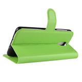 Nokia 3.1      Pu Wallet Case    [Green]