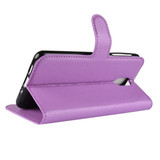 Nokia 3.1      Pu Wallet Case    [Purple]