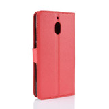 Nokia 2.1      Pu Wallet Case    [Red]