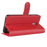 Nokia 2      Pu Wallet Case    [Red]