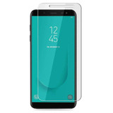 Samsung   Galaxy J6Plus/J6+         Clear Tempered Glass Screen Protector