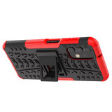 Samsung Galaxy A13 4G      Heavy Duty Case    Red