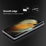 Samsung Galaxy S22         UV Light Curved Glass Screen Protector Black