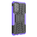 Samsung Galaxy A33 5G      Heavy Duty Case    Purple