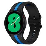 Samsung Galaxy Watch 6 Classic      Silicone Strap   Black/Blue