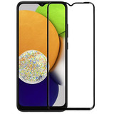 Samsung Galaxy A03         Premium Full Cover Tempered Glass Screen Protector Black