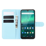 Nokia 1.3      Pu Wallet Case    [Lightblue]