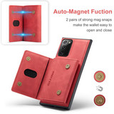 Samsung Galaxy Note 20      Magnetic Wallet    Red