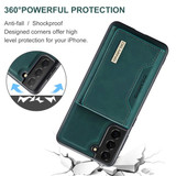 Samsung Galaxy S21      Magnetic Wallet    Green
