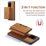 Samsung Galaxy S20 Ultra      Magnetic Wallet    Brown