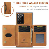 Samsung Galaxy Note 20 Ultra      Magnetic Wallet    Brown