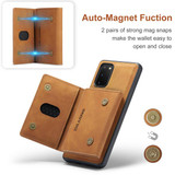 Samsung Galaxy S20      Magnetic Wallet    Brown