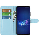 Asus Rog Phone 6      Pu Wallet Case    [Lightblue]