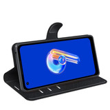 Asus Zenfone 9      Pu Wallet Case    [Black]