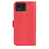 Asus Zenfone 11 Ultra      Pu Wallet Case    [Red]