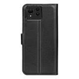 Asus Zenfone 11 Ultra      Pu Wallet Case    [Black]