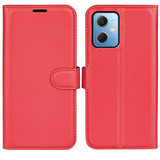 Xiaomi Redmi Note 12 5G      Pu Wallet Case    [Red]
