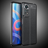 Xiaomi Redmi Note 11 (4G) Leather Texture Case Black