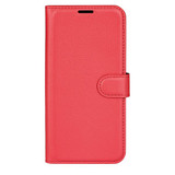Xiaomi Redmi Note 11 Pro      Pu Wallet Case    [Red]