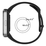 Xiaomi Redmi Watch 3 Active Silicone Strap Black