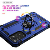 Xiaomi Redmi Note 11 (4G) Military Armour Ring Case Navy