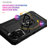 Xiaomi Redmi Note 11 Pro Military Armour Ring Case Black