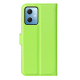 Xiaomi Redmi Note 12 5G      Pu Wallet Case    [Green]